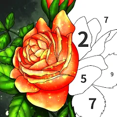 Скачать взломанную Art Coloring - Color by Number  [МОД Меню] - полная версия apk на Андроид