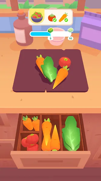 The Cook - 3D Cooking Game (Зе Кук)  [МОД Все открыто] Screenshot 5