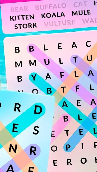 Wordscapes Search (Вордскейпс Серч)  [МОД Меню] Screenshot 2