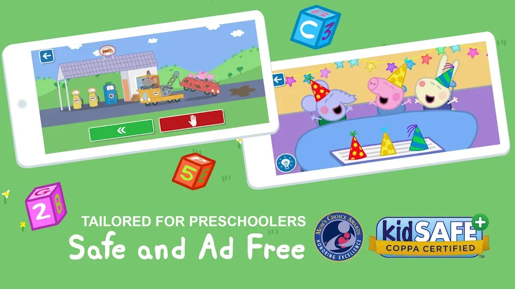 World of Peppa Pig: Kids Games (Мир свинки Пеппы)  [МОД Много денег] Screenshot 2