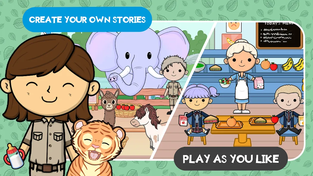 Lila's World:Create Play Learn  [МОД Бесконечные монеты] Screenshot 3