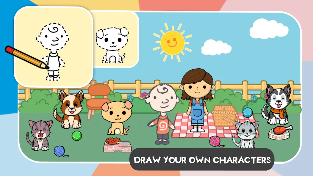 Lila's World:Create Play Learn  [МОД Бесконечные монеты] Screenshot 4