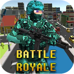 Взломанная Pixel Combat: Battle Royale (Пиксельный бой)  [МОД Бесконечные деньги] - последняя версия apk на Андроид