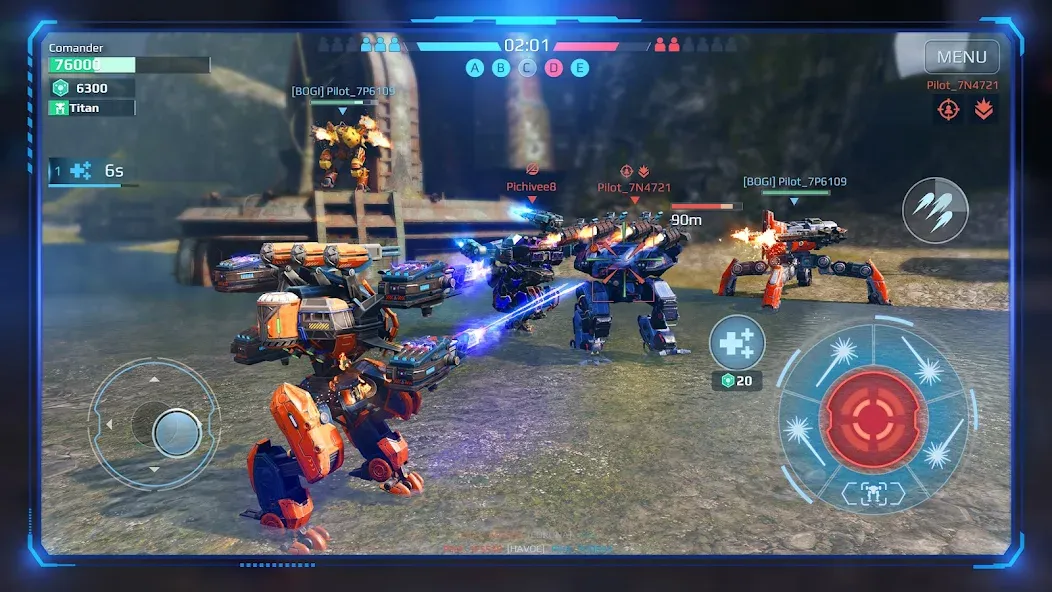 War Robots Multiplayer Battles  [МОД Unlimited Money] Screenshot 3