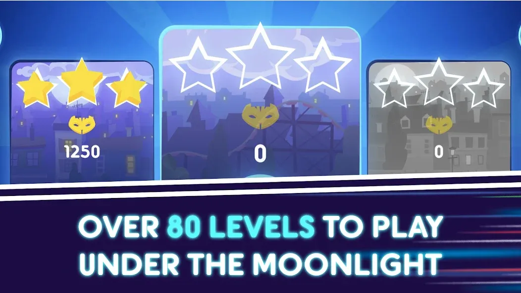 PJ Masks™: Moonlight Heroes  [МОД Бесконечные монеты] Screenshot 1