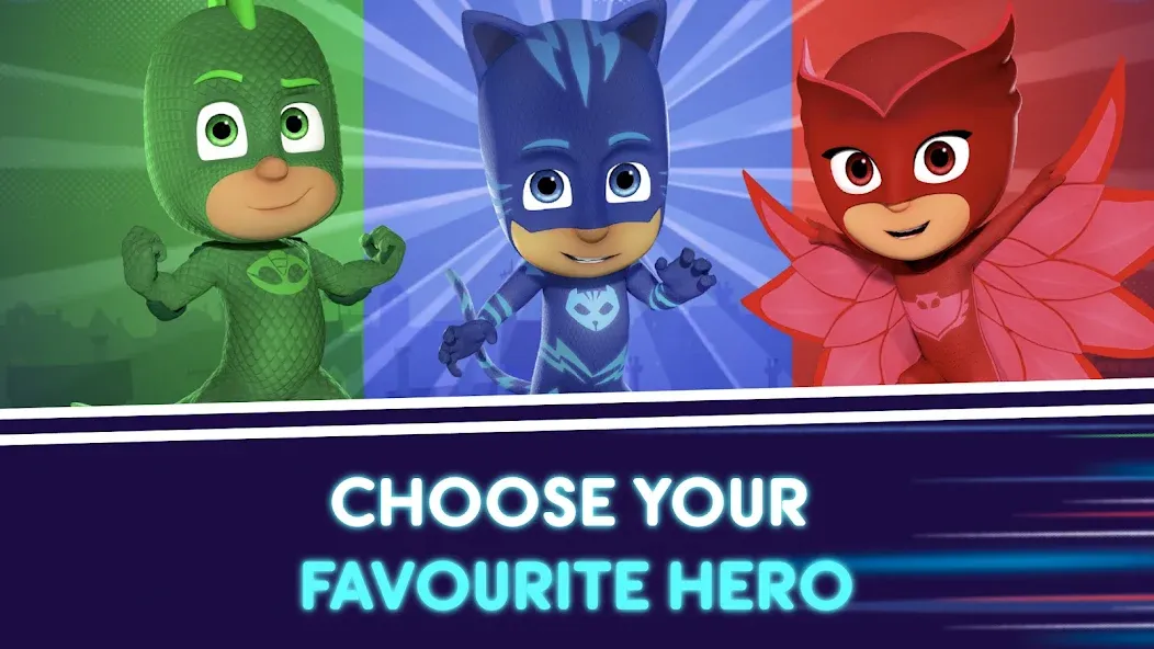 PJ Masks™: Moonlight Heroes  [МОД Бесконечные монеты] Screenshot 3