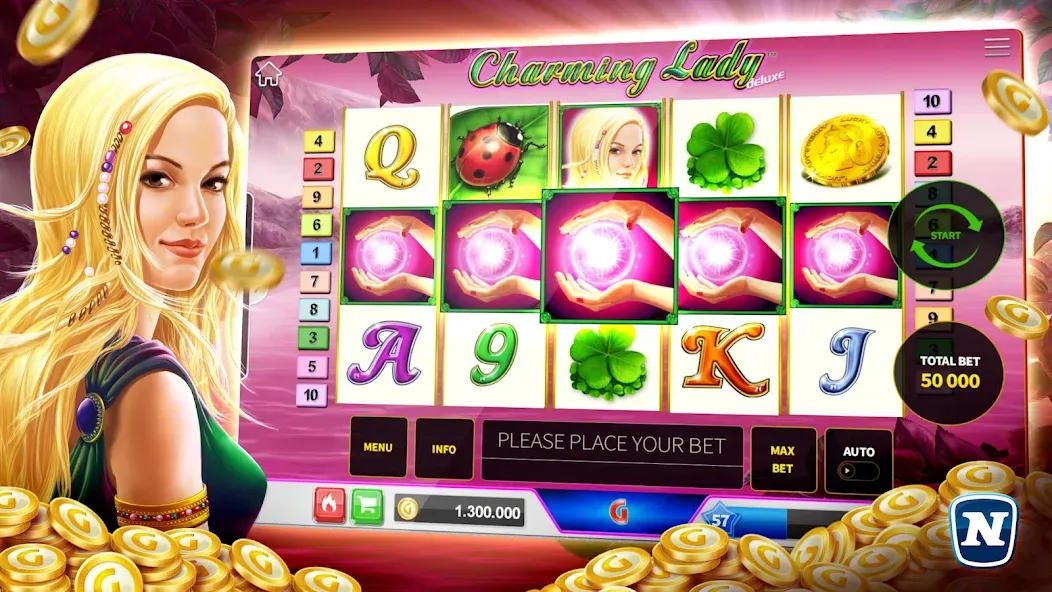 Gaminator Online Casino Slots  [МОД Menu] Screenshot 3