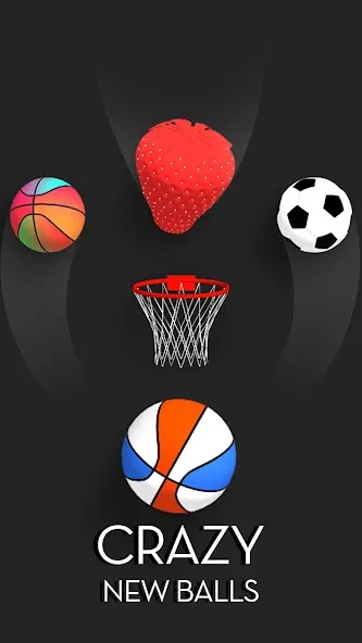 Dunk Stroke-3D Basketball (Дунк Строк)  [МОД Бесконечные монеты] Screenshot 3