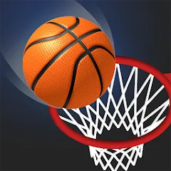 Скачать взлом Dunk Stroke-3D Basketball (Дунк Строк)  [МОД Бесконечные монеты] - стабильная версия apk на Андроид