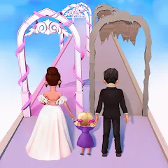 Скачать взлом Family Town: Match-3 Makeover (Фэмили Таун)  [МОД Unlimited Money] - стабильная версия apk на Андроид
