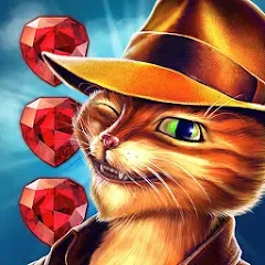 Взлом Indy Cat for VK  [МОД Много монет] - полная версия apk на Андроид