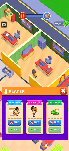 My Burger Shop: Burger Games (Май Бургер Шоп Игры)  [МОД Много денег] Screenshot 4