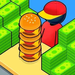 Скачать взлом My Burger Shop: Burger Games (Май Бургер Шоп Игры)  [МОД Много денег] - стабильная версия apk на Андроид