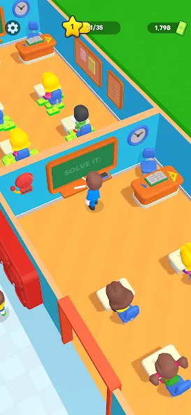 My Dream School Tycoon Games (Мои игры владения школой мечты)  [МОД Много денег] Screenshot 1