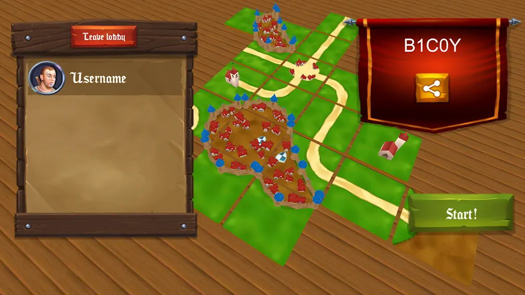 War of Carcassonne board Games (Каркассон)  [МОД Много денег] Screenshot 3
