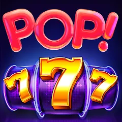 Взлом POP! Slots™ Vegas Casino Games  [МОД Mega Pack] - стабильная версия apk на Андроид