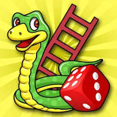 Скачать взломанную Snakes & Ladders: Online Dice!  [МОД Много монет] - стабильная версия apk на Андроид
