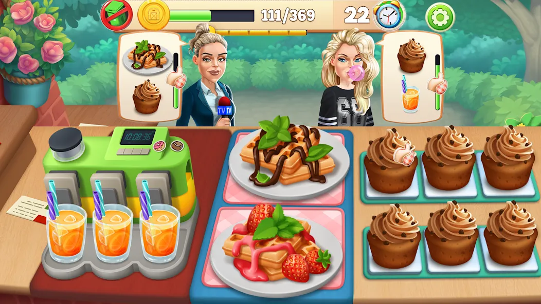 Cooking Market-Restaurant Game  [МОД Бесконечные деньги] Screenshot 4