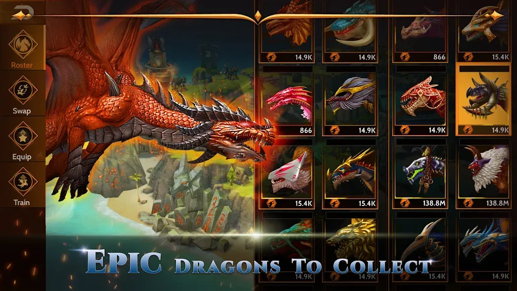 War Dragons (Вар Драгонс)  [МОД Unlocked] Screenshot 4