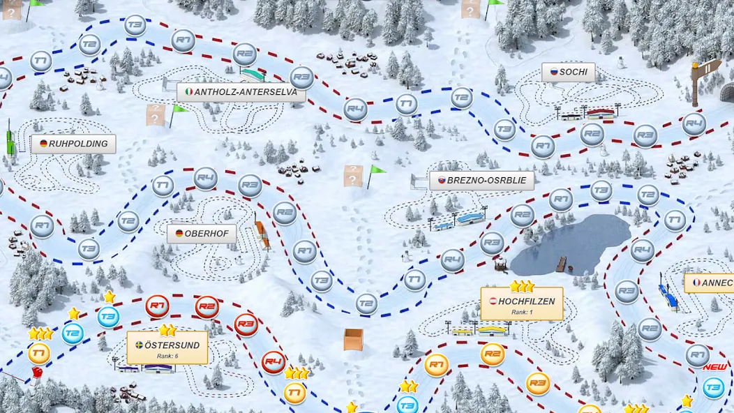 Biathlon Mania (Биатлон Мания)  [МОД Много денег] Screenshot 4