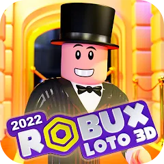 Взлом Robux Loto 3D Pro (Робукс Лото 3D Про)  [МОД Бесконечные монеты] - полная версия apk на Андроид