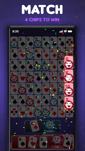 One-Eyed Jack: Card game (Сиквенс)  [МОД Бесконечные деньги] Screenshot 5