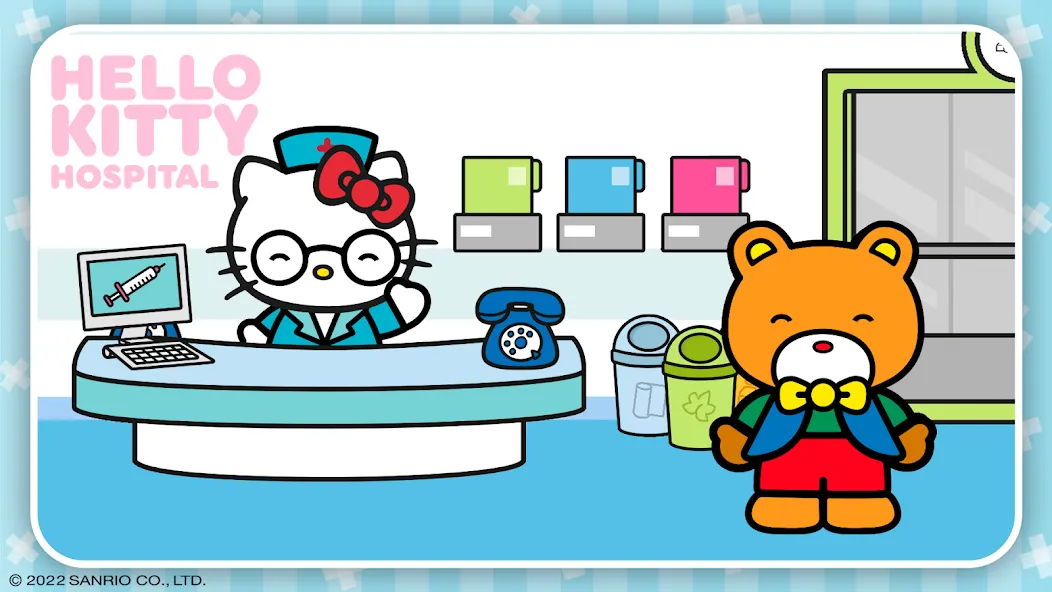 Hello Kitty: Kids Hospital (Хелло Китти)  [МОД Много денег] Screenshot 1