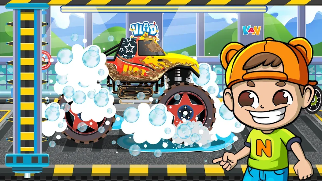 Monster Truck Vlad & Niki  [МОД Бесконечные деньги] Screenshot 3