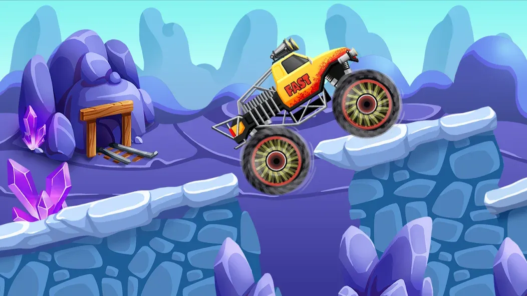 Monster Truck Vlad & Niki  [МОД Бесконечные деньги] Screenshot 4