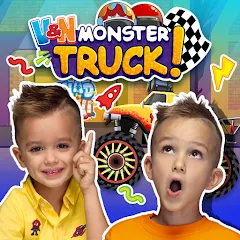 Взлом Monster Truck Vlad & Niki  [МОД Бесконечные деньги] - стабильная версия apk на Андроид