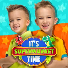 Скачать взлом Vlad & Niki Supermarket game  [МОД Много монет] - полная версия apk на Андроид