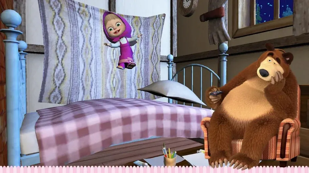 Masha and the Bear: Good Night  [МОД Много денег] Screenshot 3