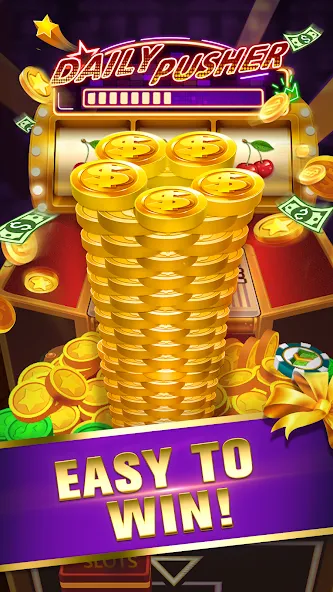 Daily Pusher Slots 777 (Дейли Пушер Слотс 777)  [МОД Unlocked] Screenshot 1