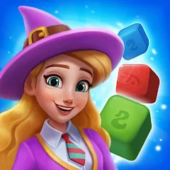 Взломанная Magic Blast: Mystery Puzzle (Маджик Бласт)  [МОД Бесконечные деньги] - последняя версия apk на Андроид