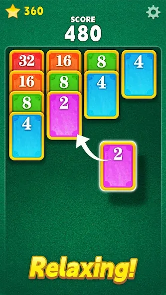 Merge Card Puzzle  [МОД Unlocked] Screenshot 1