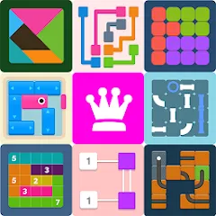 Скачать взлом Puzzledom - puzzles all in one (Пазлдом)  [МОД Menu] - полная версия apk на Андроид