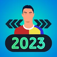 Скачать взломанную Guess The Footballer 2023  [МОД Много монет] - полная версия apk на Андроид