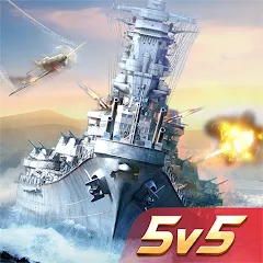 Взломанная Warship Fury  [МОД Menu] - последняя версия apk на Андроид