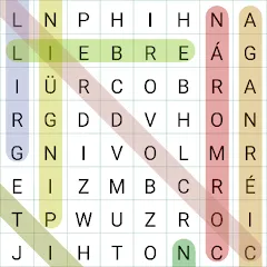 Взлом Word search (Сопа де летрас)  [МОД Бесконечные деньги] - последняя версия apk на Андроид