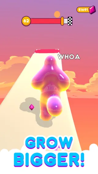 Blob Runner 3D (Блоб Раннер 3Д)  [МОД Меню] Screenshot 2