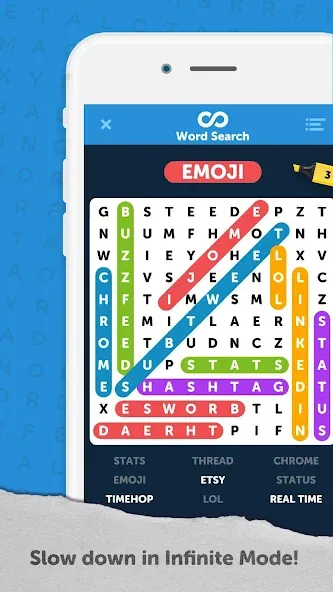 Infinite Word Search Puzzles (Инфинити ворд срч пазлы)  [МОД Menu] Screenshot 4