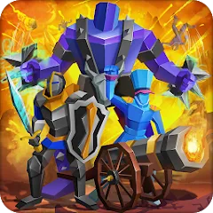 Взлом Epic Battle Simulator 2 (Эпический Боевой Симулятор 2)  [МОД Mega Pack] - полная версия apk на Андроид