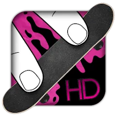 Взлом Fingerboard HD Skateboarding (Фингерборд ХД скейтбординг)  [МОД Бесконечные деньги] - последняя версия apk на Андроид