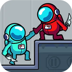 Взломанная We're Impostors: Kill Together  [МОД Много денег] - полная версия apk на Андроид