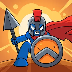 Взломанная Stick Battle: War of Legions (Стик битва)  [МОД Все открыто] - полная версия apk на Андроид