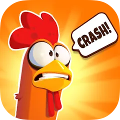 Взлом Chicken or Crash! Win Bitcoin.  [МОД Unlimited Money] - последняя версия apk на Андроид