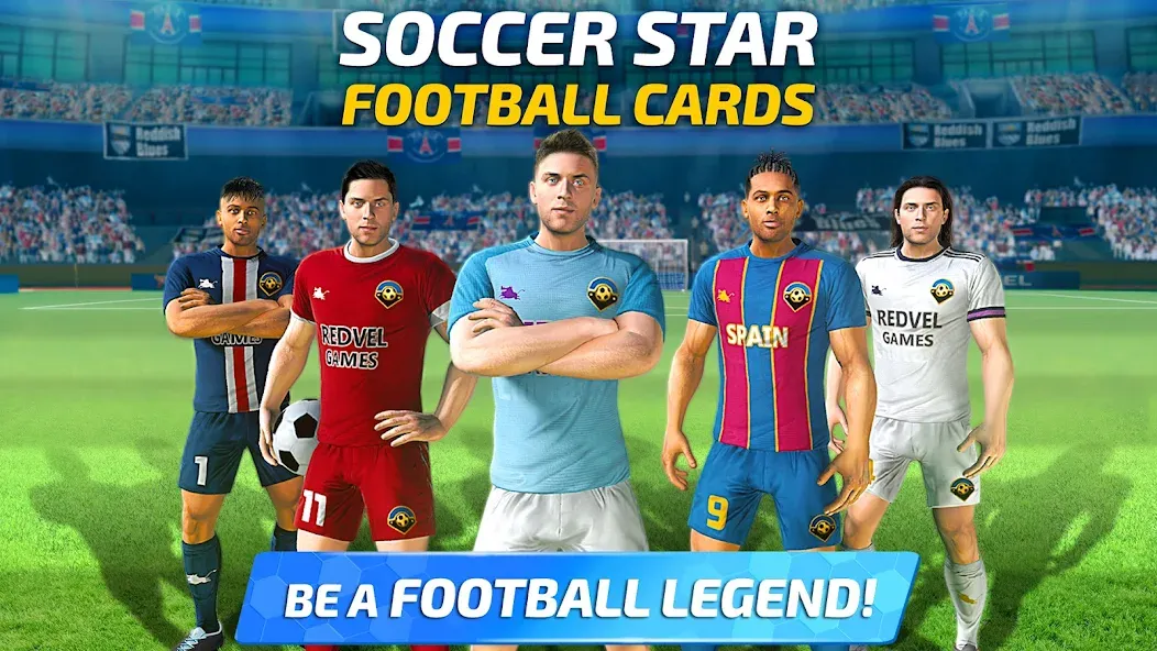 Soccer Star 24 Super Football (оккер Стар 23 Супер Футбол)  [МОД Меню] Screenshot 4