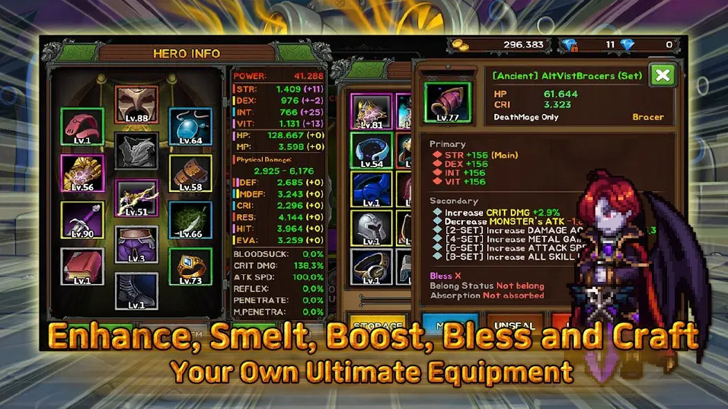 Bless & Magic: Idle RPG game  [МОД Unlimited Money] Screenshot 1