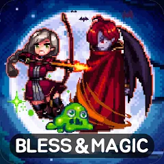 Взломанная Bless & Magic: Idle RPG game  [МОД Unlimited Money] - полная версия apk на Андроид