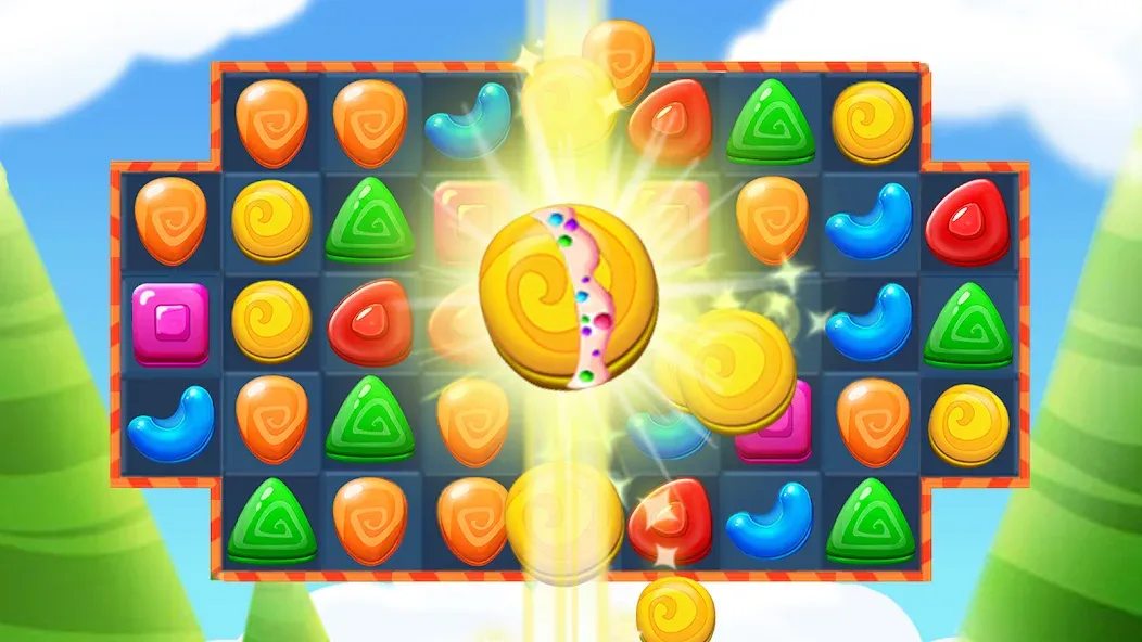 Cookie Jelly Match (Куки Джелли Матч)  [МОД Все открыто] Screenshot 2